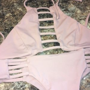 Never Been Worn Ola Feroz tiny peekaboo bikini